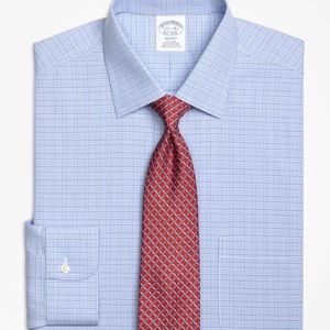 Brooks Brothers Non-Iron Regent Fit Blue Shirt